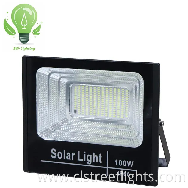 All in One Solar LED Flood Lamp IP66 Waterproof Outdoor Solar LED Flood Light with SMD High Brightness 40W 60W 100W 200W 300W 400W